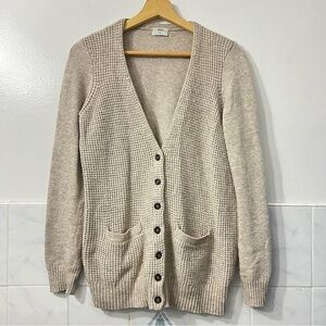 Madewell Wallace Womens Wool Blend Knit Cardigan M Cottagecore Grandma Academia
